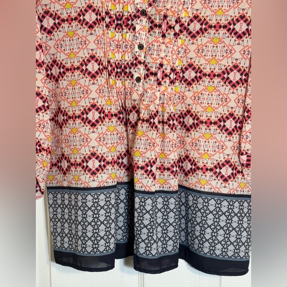 HD in Paris Boho Print Blouse – Size 6 - Picture 3 of 9